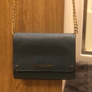 NWOT Michael Kors light blue crossbody